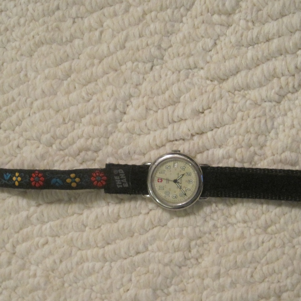 swiss army band watch